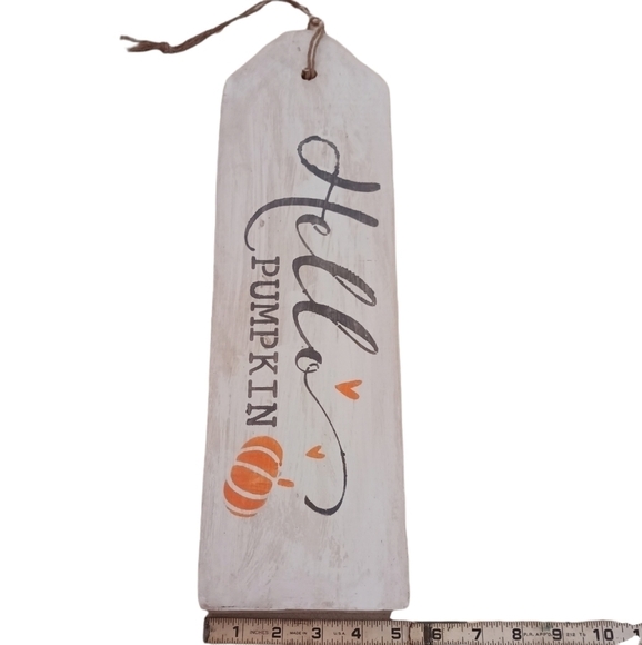 Hello Pumpkin/Harvest Blessings Greeting Tag - Picture 1 of 3